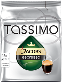 Кофе в капсулах Tassimo Jacobs Espresso