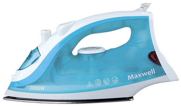 Утюг Maxwell MW-3046 2000 Вт голубой